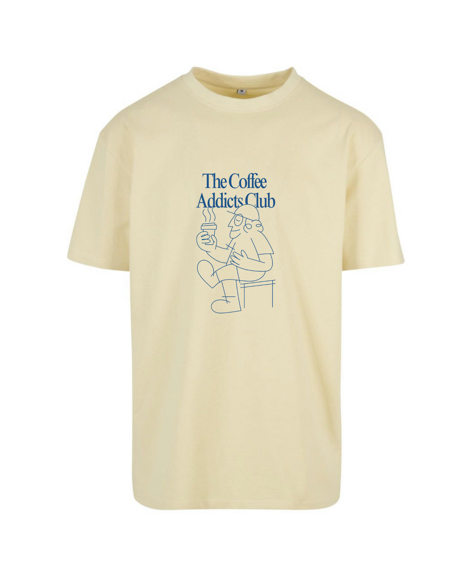 T-Shirt The Coffee Addicts Club Oversize