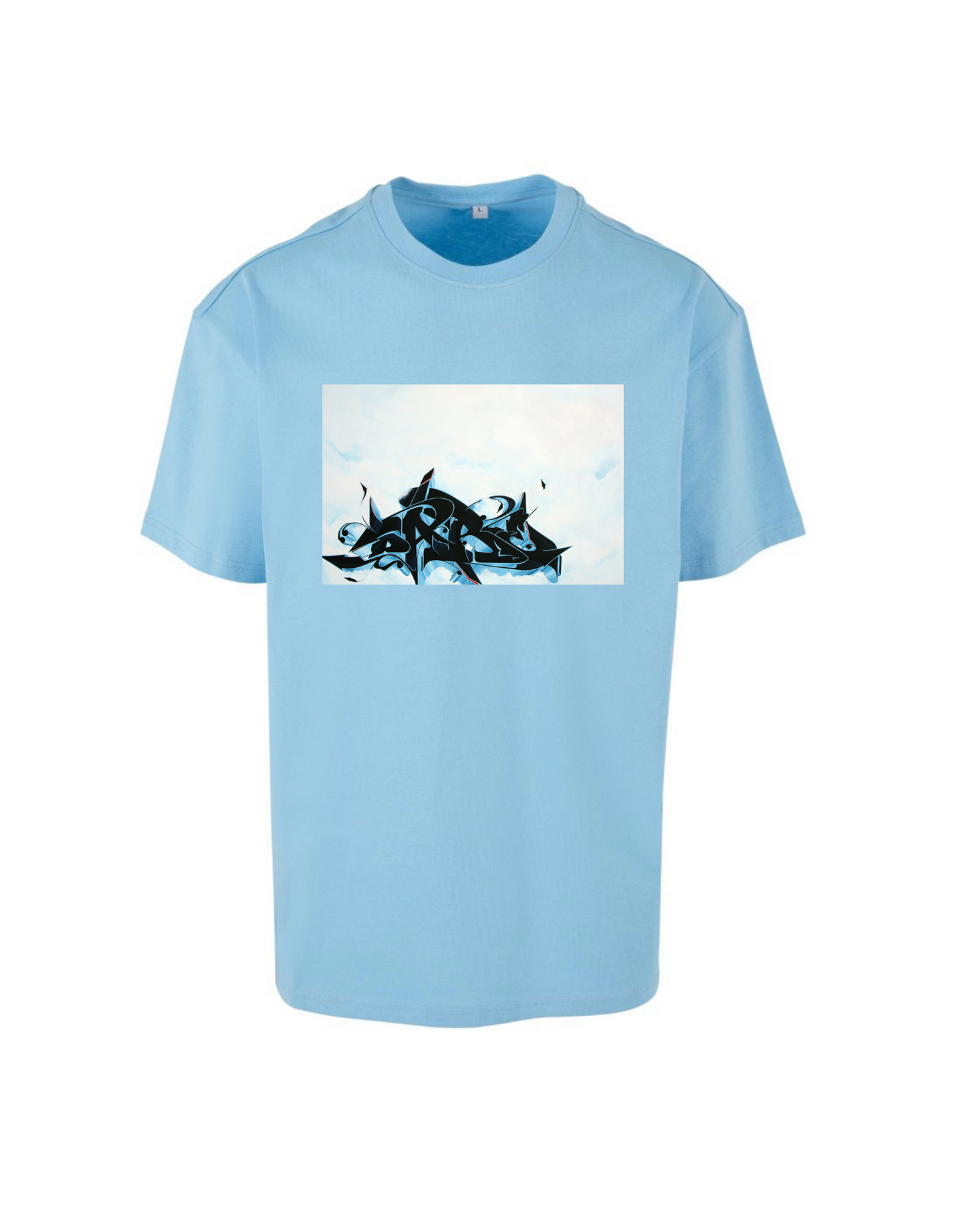 T-Shirt balticblue Oversize