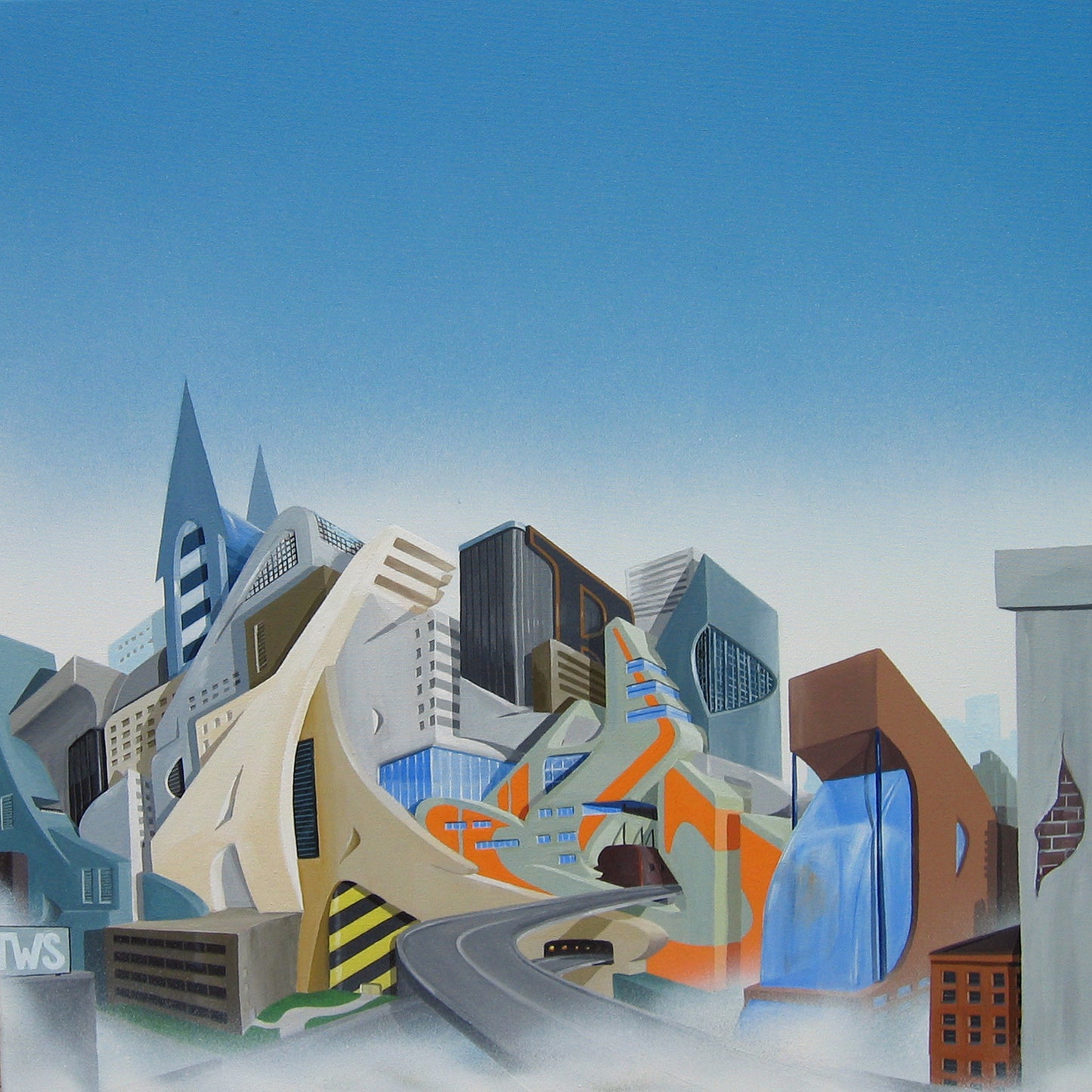 T-Shirt softyellow Oversize