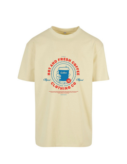 T-Shirt hot and fresh Coffee Oversize