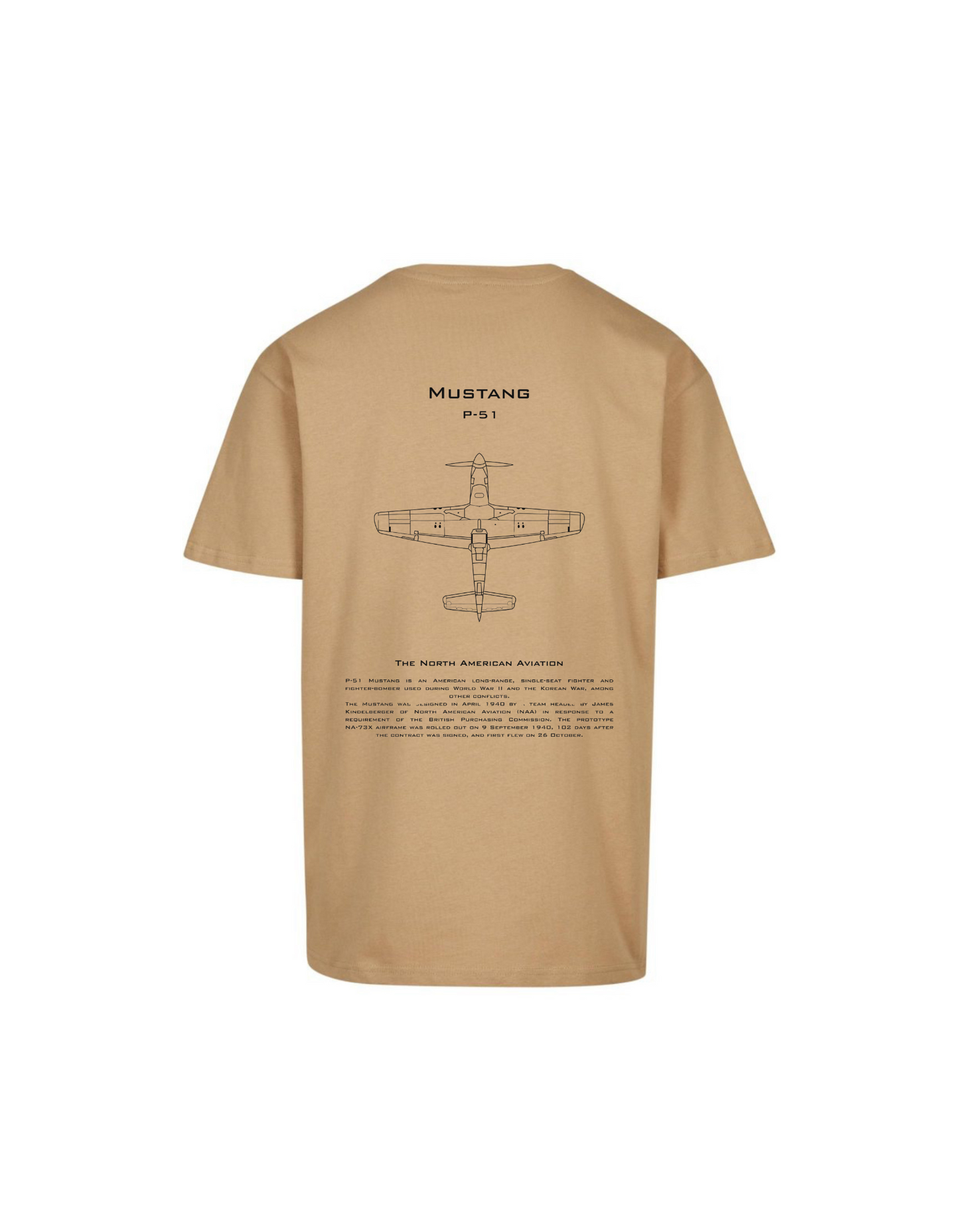 T-Shirt Mustang P-51