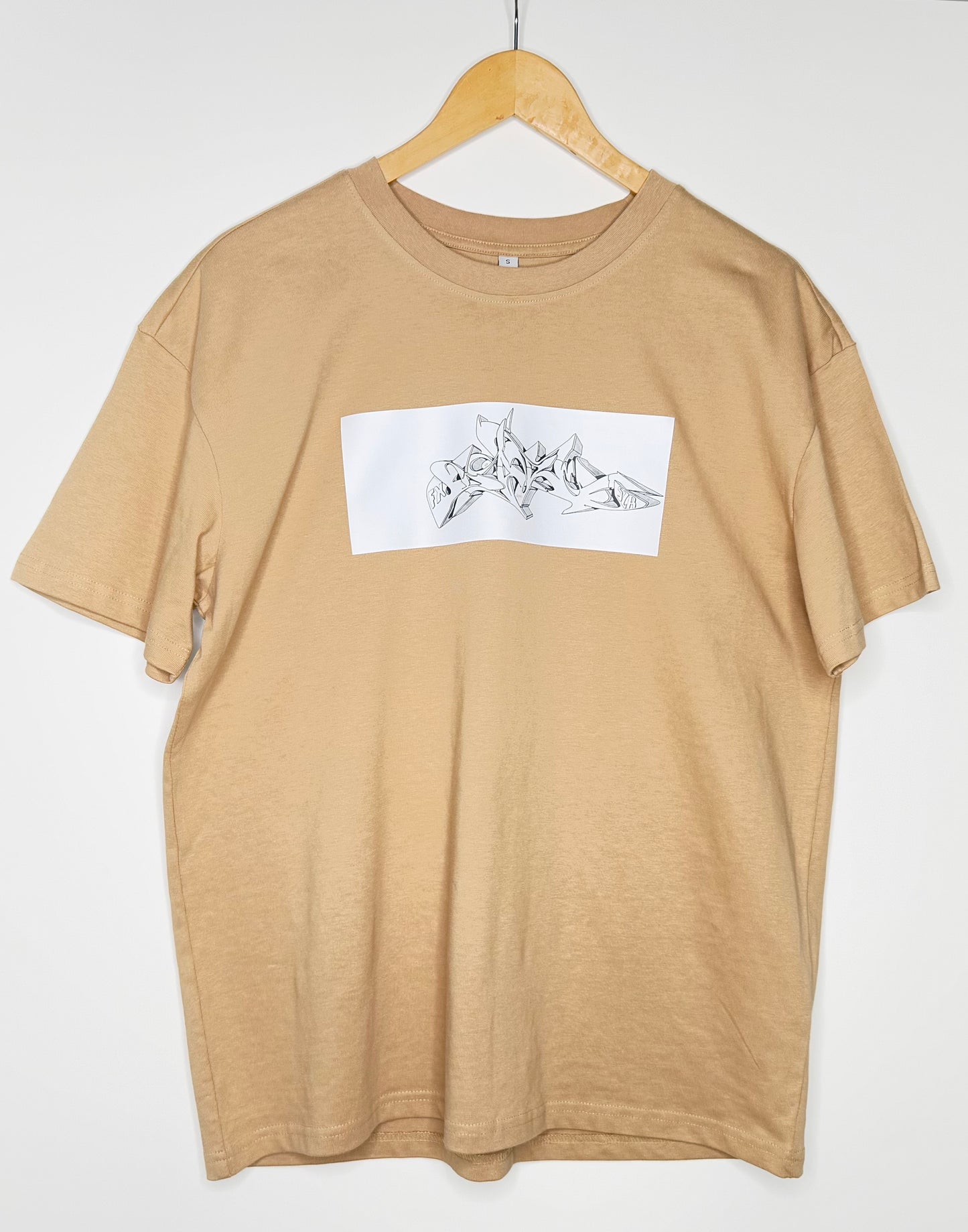 T-Shirt unionbeige Oversize