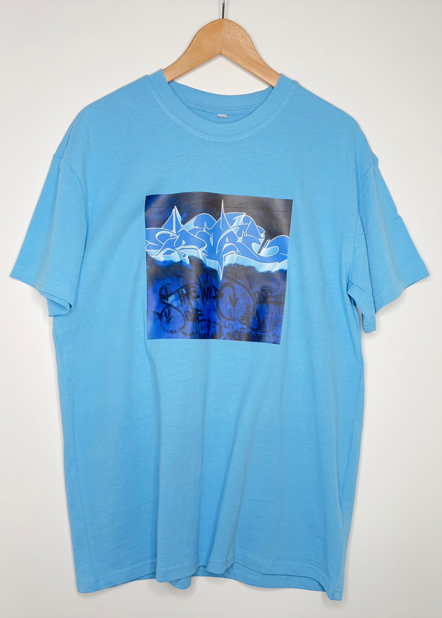 T-Shirt balticblue Oversize