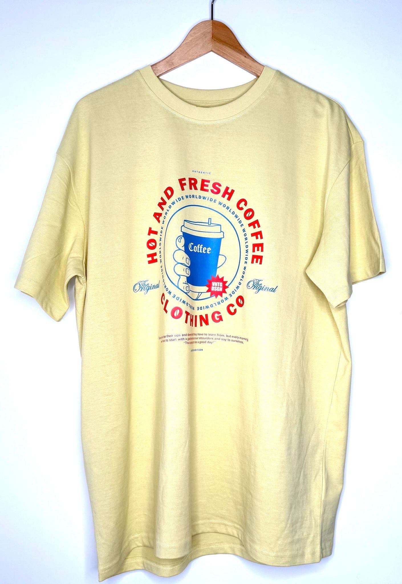 T-Shirt hot and fresh Coffee Oversize