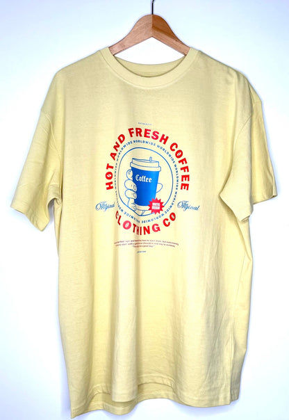 T-Shirt hot and fresh Coffee Oversize