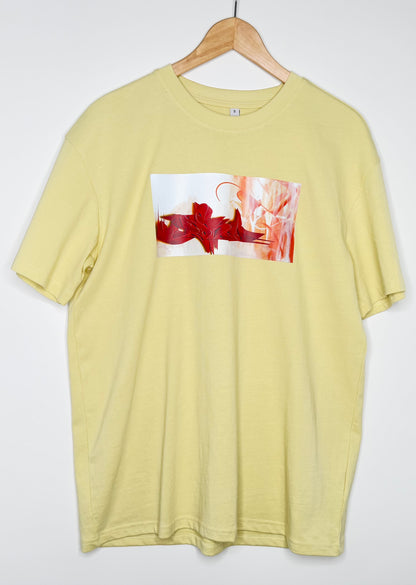 T-Shirt softyellow Oversize