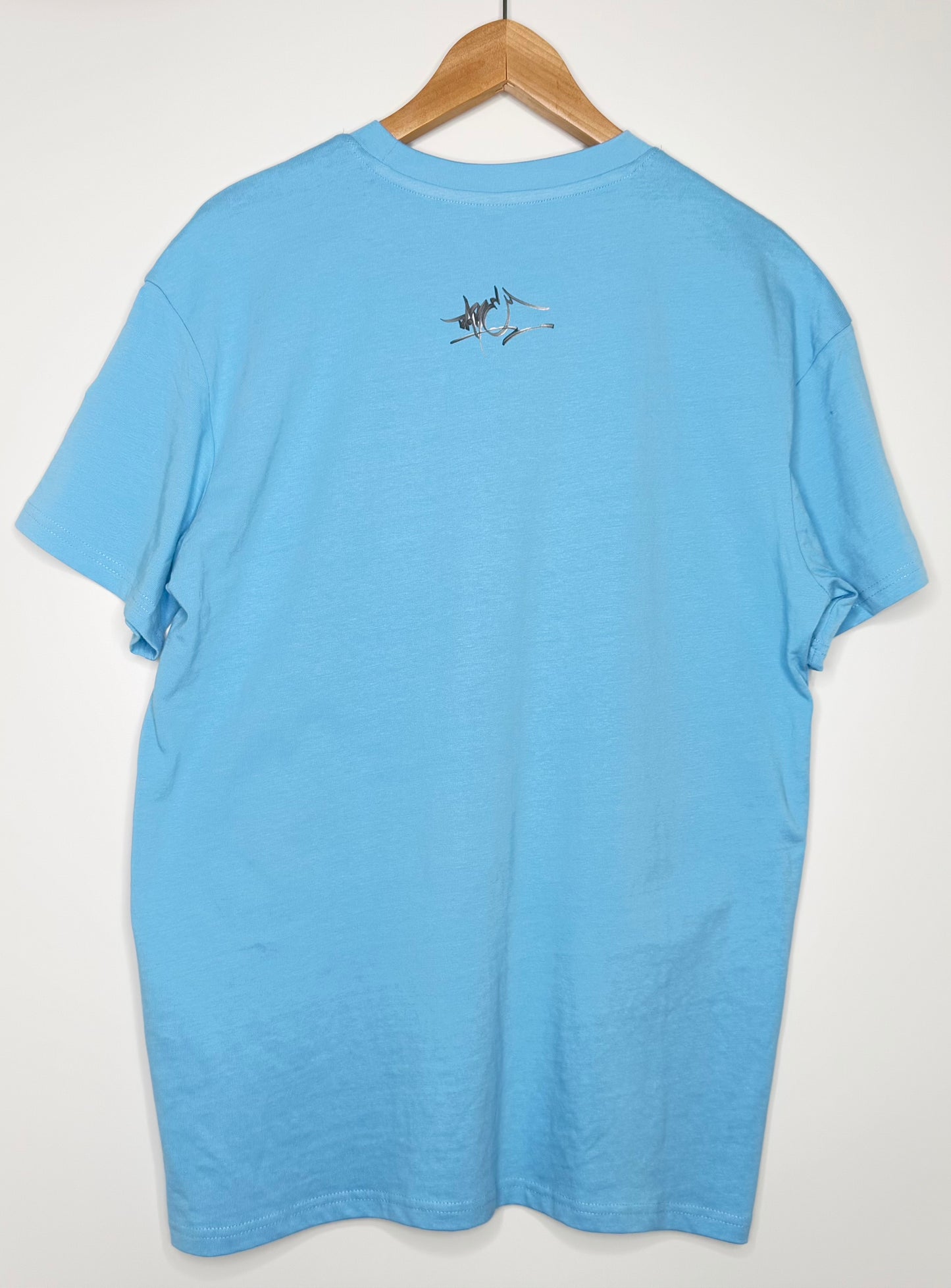 T-Shirt balticblue Oversize