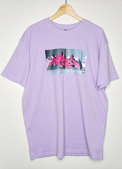 T-Shirt lilac Oversize