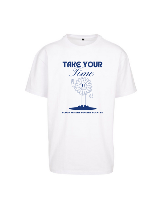 T-Shirt weiss Take Your Time