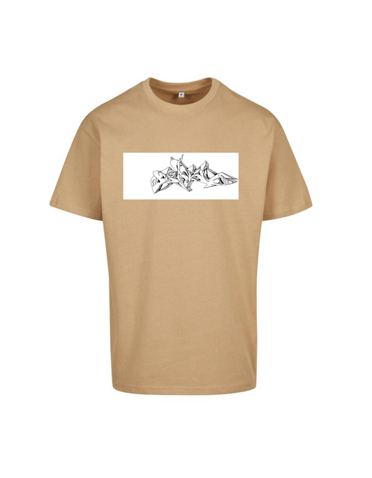 T-Shirt unionbeige Oversize