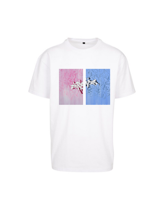 T-Shirt weiss Oversize
