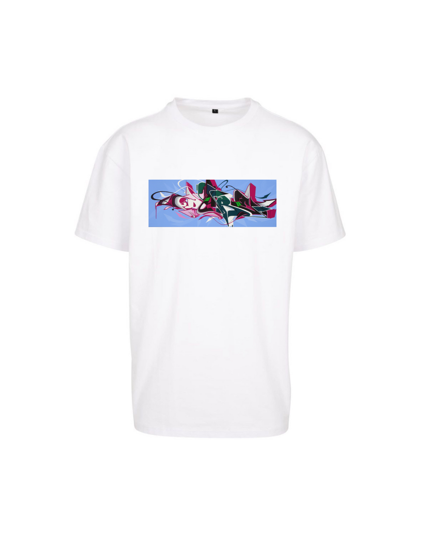 T-Shirt weiss Oversize